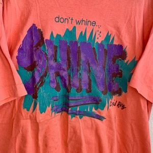 Don’t Wine Shine tee single stitch David Ring
XL
